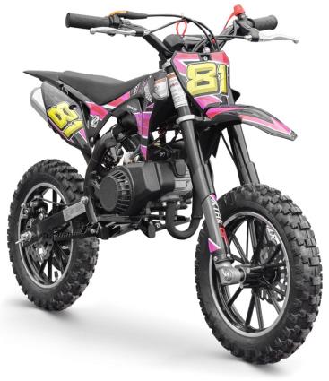 Pit Bike J?nior MX COBRA 50CC 2T (Rosa) - XTRM FACTORY 81