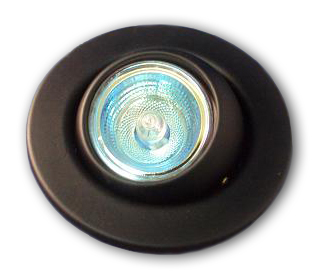 Kit Halog?neo 220V 50W Girat?rio - Preto