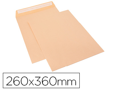 Envelope Sam Bolsa Celulosa Chamoix 90g Tira de Silicone 260X360mm Tira Silicone (250 Unidades)