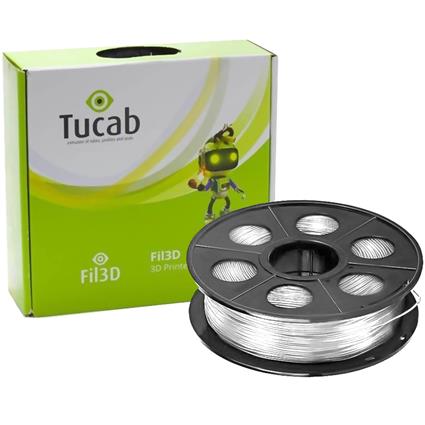 Filamento de Impress?o 3D em PLA 3D850 175mm 1Kg (Branco) - TUCAB