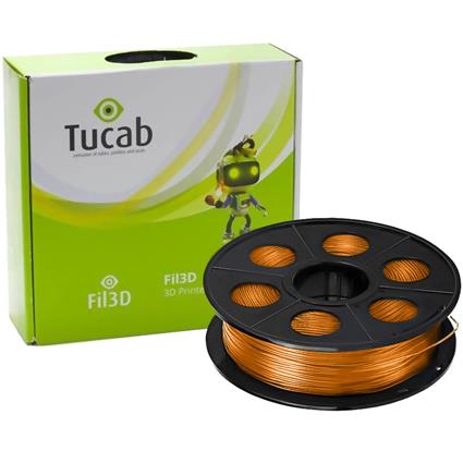 Filamento de Impress?o 3D em PLA 3D850 175mm 1Kg (Laranja) - TUCAB