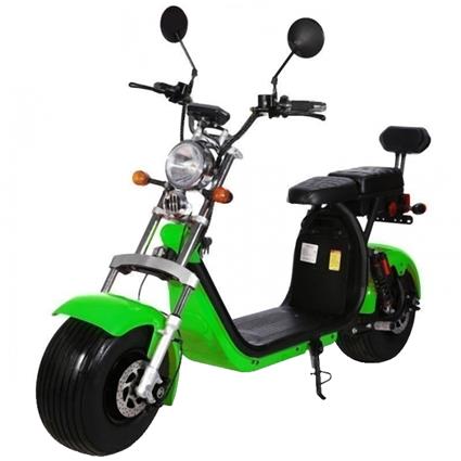 Scooter El?trica Harley 1500W Matricul?vel (Verde) - MALCOR