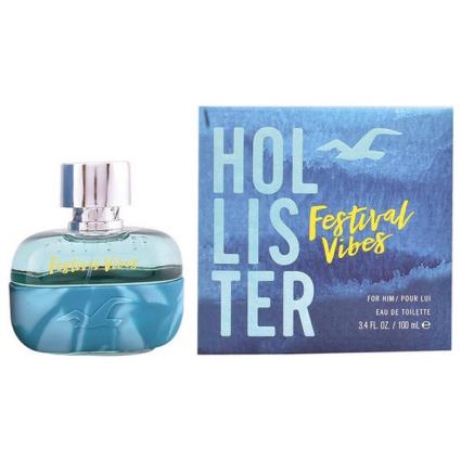 Perfume Homem Festival Vibes For Him Hollister EDT (100 ml)