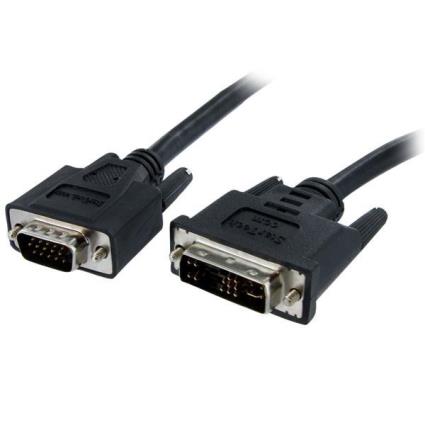 Adaptador de Vídeo DVIVGAMM2M DVI-A-VGA (D-Sub) Preto (2 mts) - STARTECH