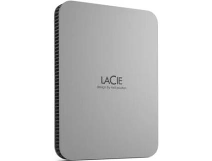 Disco Externo LACIE STLP1000400 (1 TB - USB-C - Cinzento)