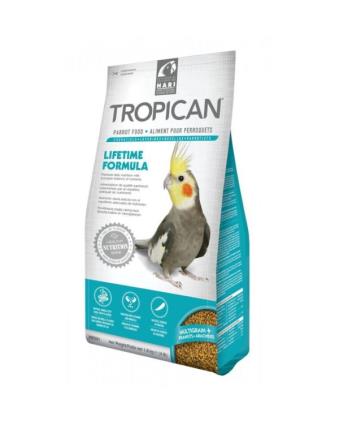 Tropican - Grandes Periquitos 820 g de grânulos 2 mm