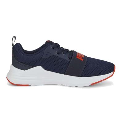 Zapatillas Casual_niño_puma Wired Run Jr 38 Azul Marino