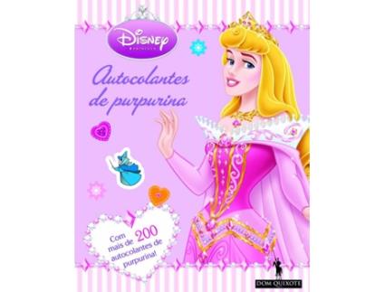 Livro Princesas - Autocolantes de Purpurina