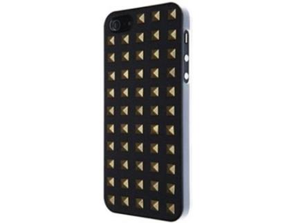 Capa iPhone 5, 5s, SE  Metal Square Dourado