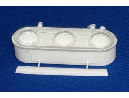 Comedouro para Aves  Com Poleiro (Branco)