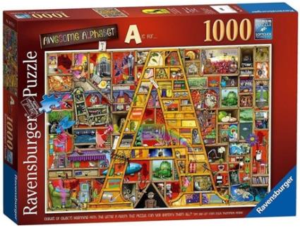 Puzzle  Awesome AlphabetA (1000 Peças)