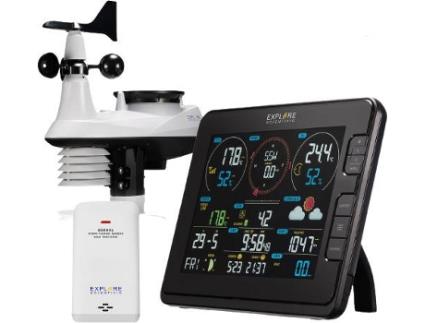 Estação Meteorológica 7 em 1  WSX3001CM3LC2 Preto