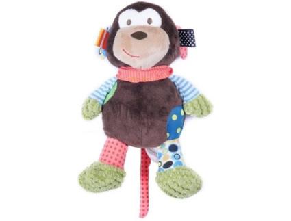 Peluche para Cães  Macaco (Castanho - 26cm)