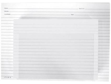 Fichas Cartolina  Branco 64B (15x10cm)