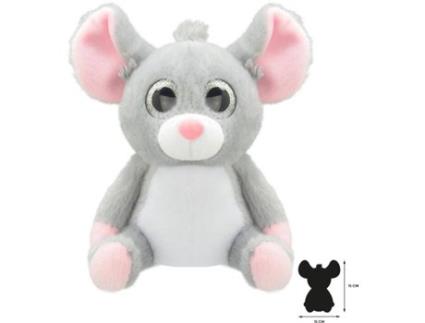 Peluche  Rato (12 x 15 x 15 cm - Poliéster)