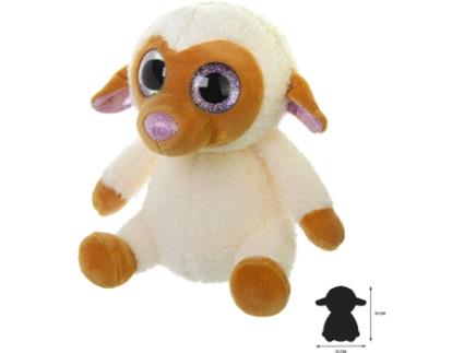 Peluche  Ovelha (11 x 13 x 15 cm - Poliéster)