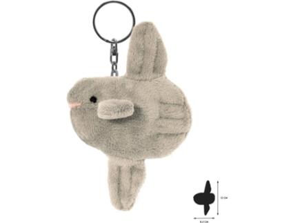 Porta-Chaves de Peluche  Peixe Lua (8.5 x 1 x 12 cm - Poliéster)