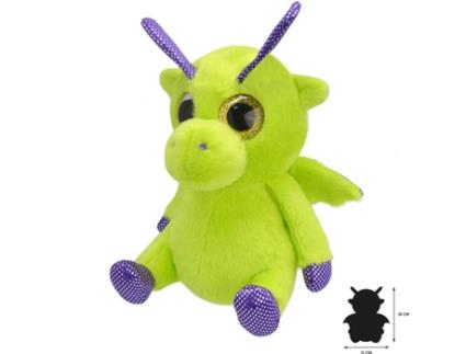 Peluche  Dragão (11 x 12 x 18 cm - Poliéster)