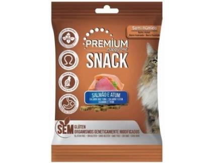 Snack para Gatos  Premium (50g - Sabor: Atum e Salmão)