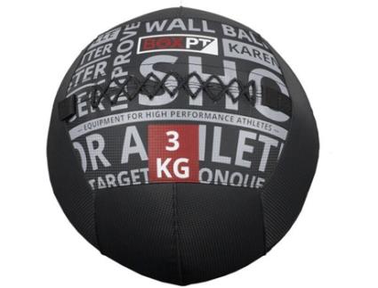 Bola Medicinal  (Preto - 3kg)