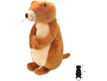 Peluche  Cão da Pradaria (14 x 12 x 25 cm - Poliéster)