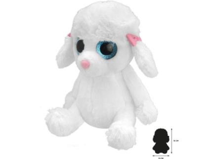 Peluche  Poodle (11 x 15 x 16 cm - Poliéster)