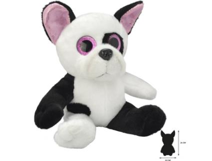 Peluche  Bulldog Francês (16 x 22 x 24 cm - Poliéster)