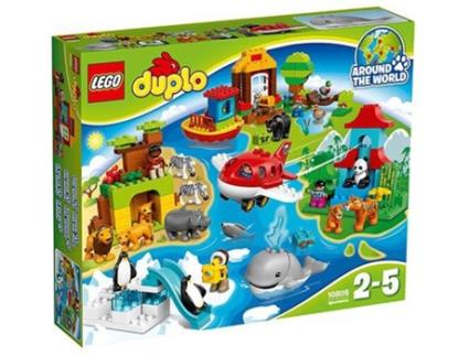 Duplo:  À Volta do Mundo  - 10805 (Idade mínima: 2 - 163 Peças)