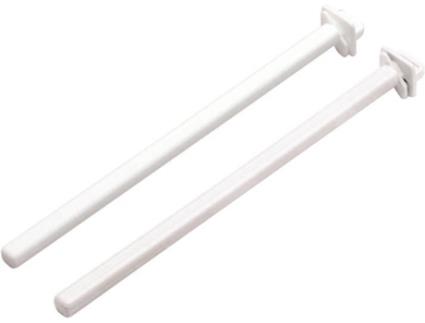 Poleiro para Pássaros (Branco - 22cm)