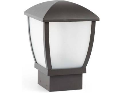 Candeeiro de Exterior  Wilma (Cinzento Escuro - E27 - Máx. 15W - Alumínio - PC)