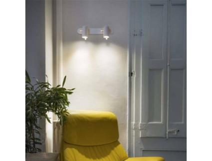 Aplique  Orleans 2 Luzes (Máx. 8W - Metal - Branco)
