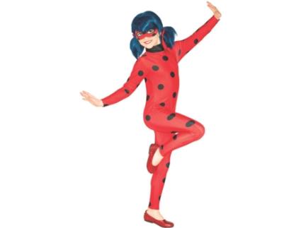 Fato de Menina  Ladybug (Tam: S)