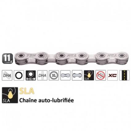 Yaban Sla-1110 Chain Prateado 116 Links
