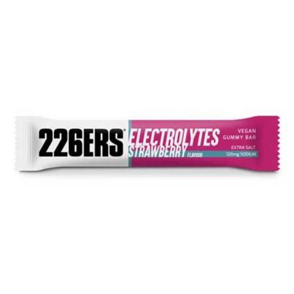226ers Electrolytes 30 G Strawberry 1 Unit Vegan Gummy Energetic Bar Colorido