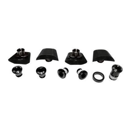 Fsa 386 Chainring Bolts Kit Prateado