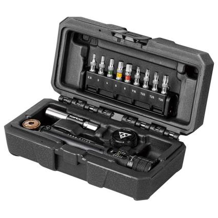 Topeak 2-10 Nm Torque Wrench Box Prateado