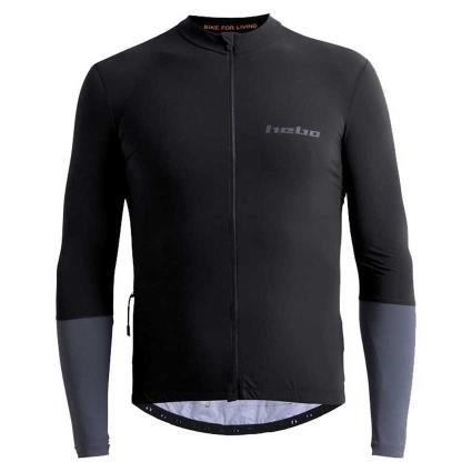 Hebo Volts Long Sleeve Jersey Preto XL