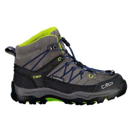 Cmp Rigel Mid Wp 3q12944j Hiking Boots Preto,Cinzento EU 39