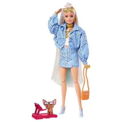 Barbie Extra Bandana Printing Set Doll Colorido