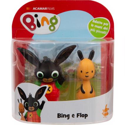 Famosa Bing Set 2 Personajes W2 Teddy Colorido