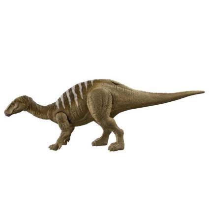 Jurassic World Dominion Roar Stikes Iguanodon Figure Verde