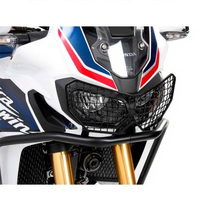 Hepco Becker Honda Crf 1000 Africa Twin 16-17 700994 00 01 Headlight Protector Prateado