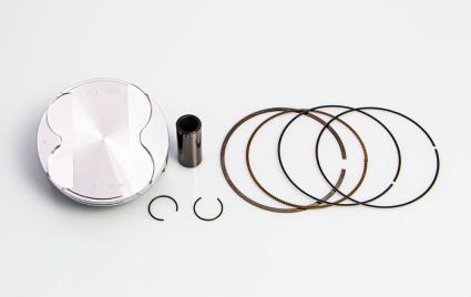 Vertex Piston 24368a Piston Kit Prateado
