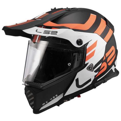 Ls2 Mx436 Pioneer Evo Adventurer Off-road Helmet Branco XS