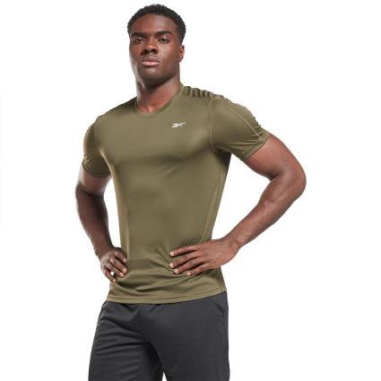 Reebok Tech Short Sleeve T-shirt Verde S