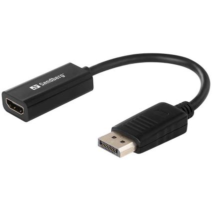Sandberg 508-28 Displayport To Hdmi Adapter Preto