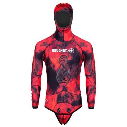Beuchat Redrock Spearfishing Jacket 7 Mm Vermelho XS