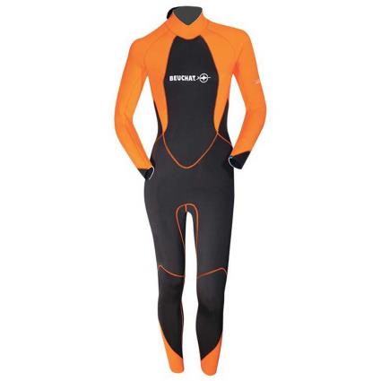 Beuchat Atoll Mono Bz Woman 3 Mm Laranja,Preto S