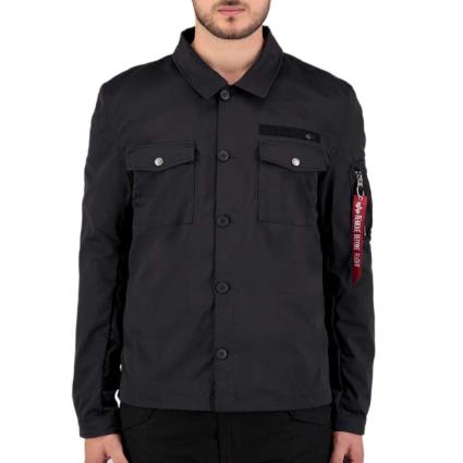 Alpha Industries 108123 Overshirt Preto M