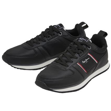 Pepe Jeans Tour Club Basic 22 Trainers Preto EU 40